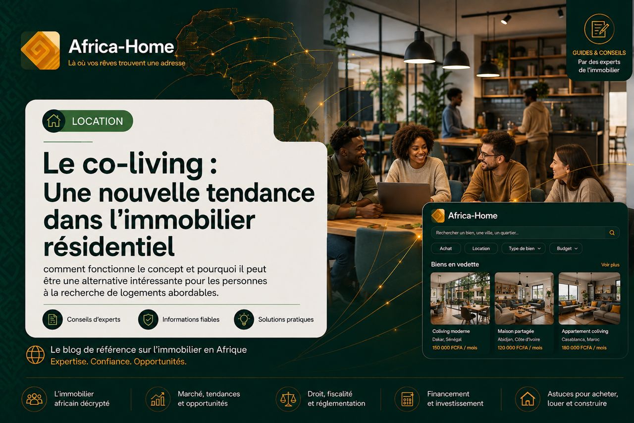 Le co-living : Une nouvelle tendance dans l'immobilier résidentiel : comment fonctionne le concept et pourquoi il peut être une alternative intéressante pour les personnes à la recherche de logements abordables.