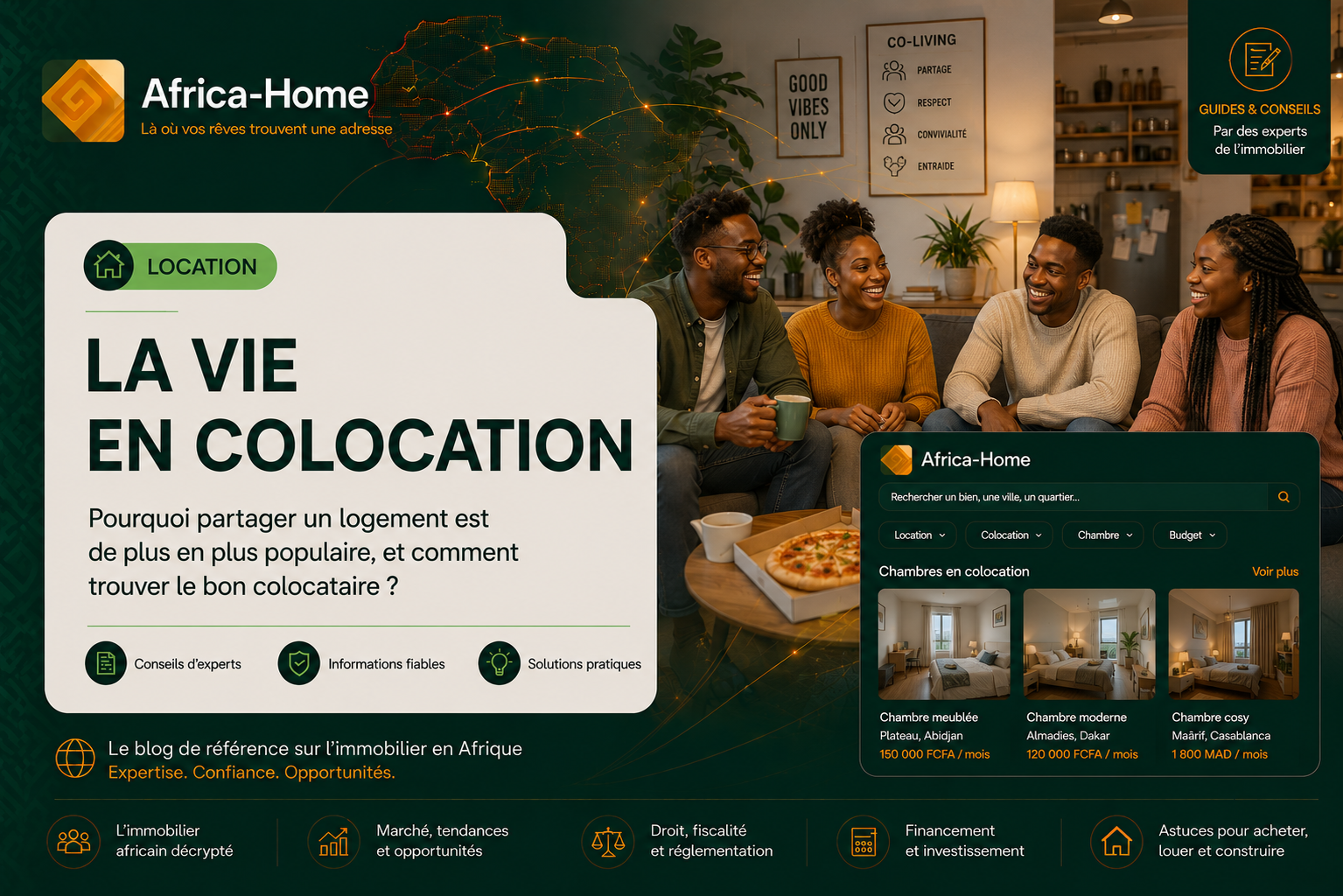 La vie en colocation : Pourquoi partager un logement est de plus en plus populaire, et comment trouver le bon colocataire ?